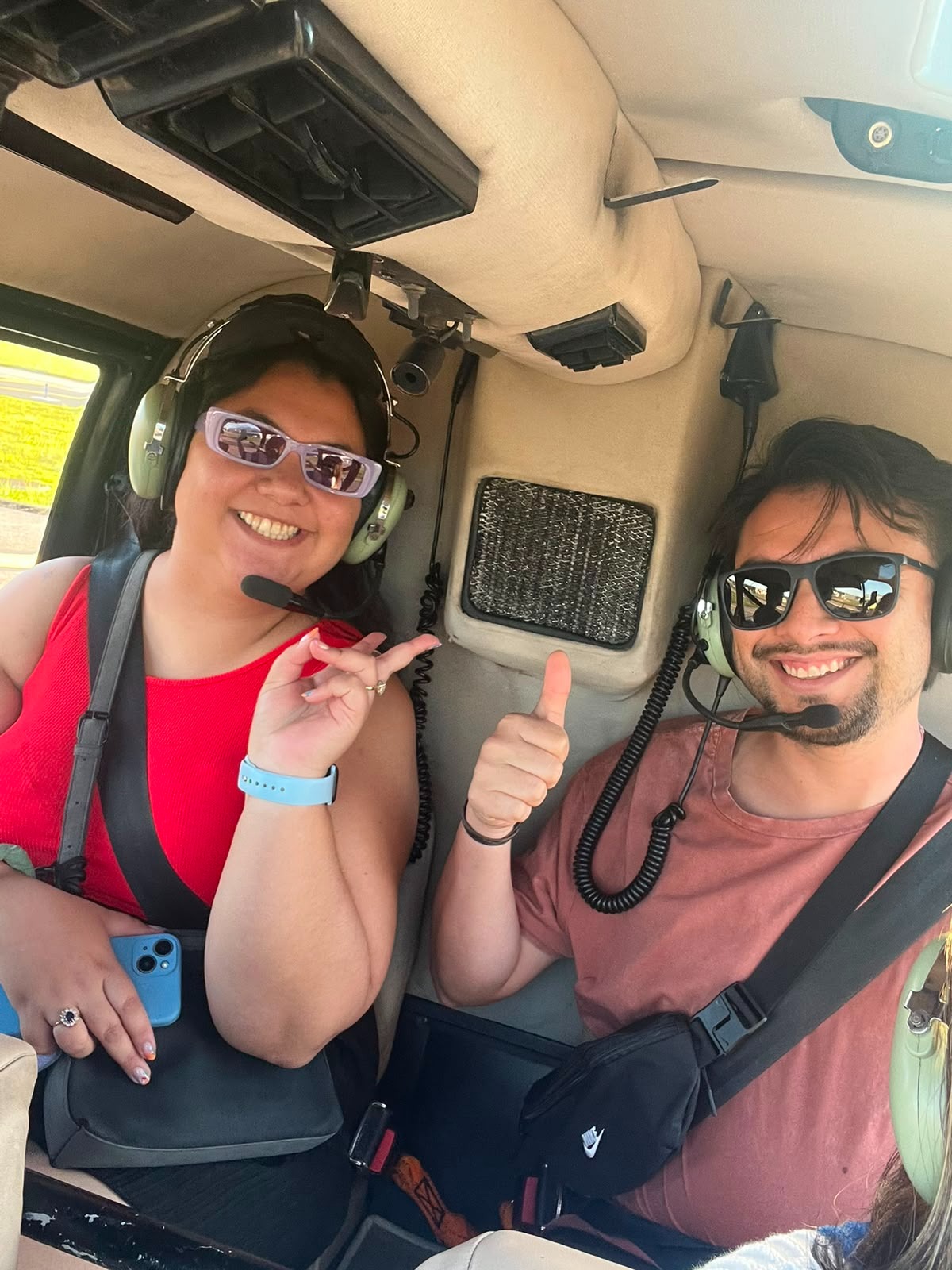 Cliente viviendo una experiencia en Brasil