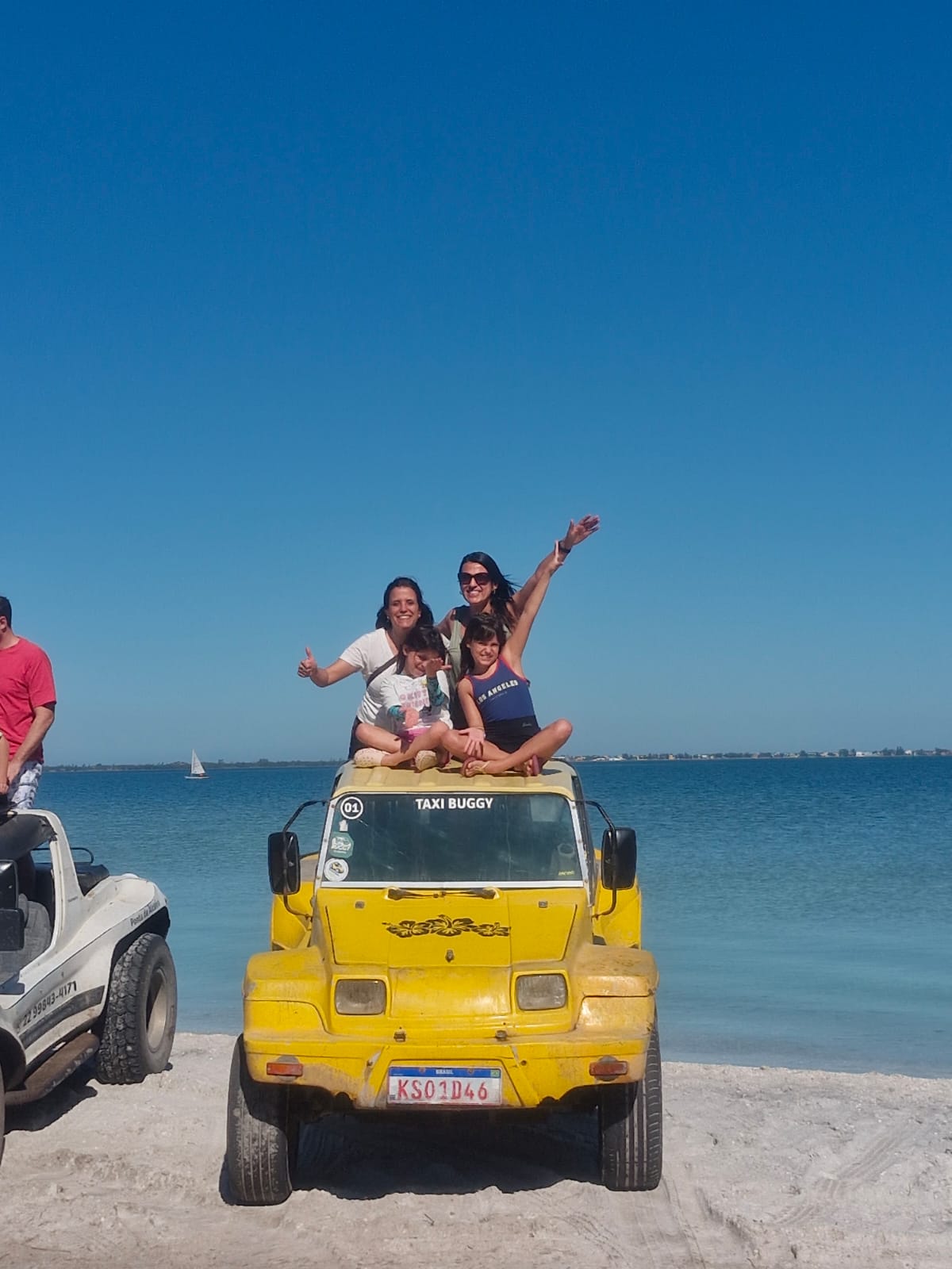 Cliente viviendo una experiencia en Brasil